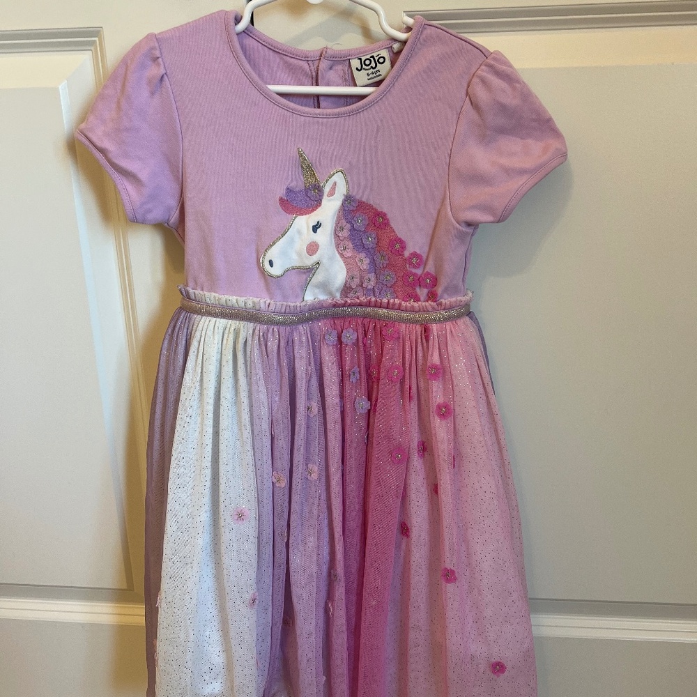 Jojo Maman Unicorn Dress